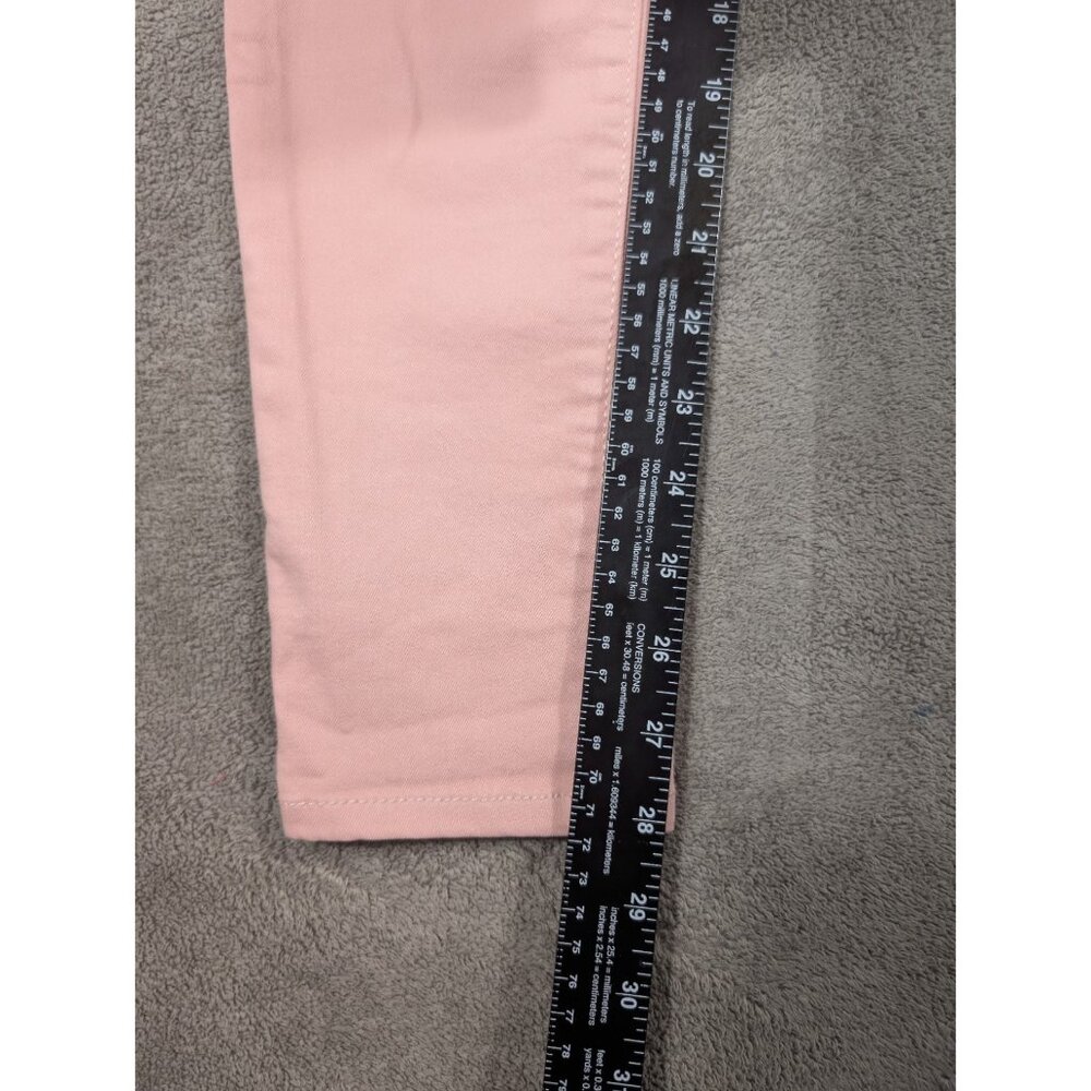 Denim & Co. Classic‎ Women's Size 8 Waist Stretch Jeggings Pink NWT - Picture 7 of 10